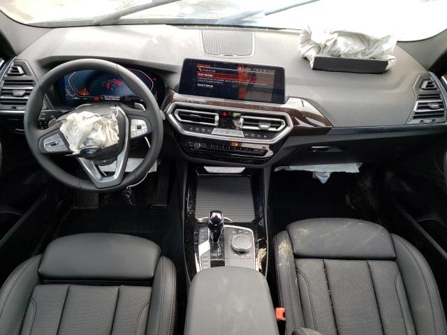 5UX53DP03P9S09229 - 2023 BMW X3 XDRIVE30I BLACK photo 8