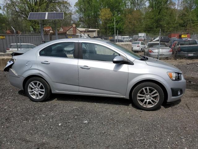 1G1JC5SH8C4174559 - 2012 CHEVROLET SONIC LT 银色 照片 4