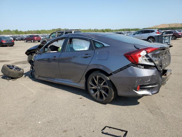 2HGFC2F84KH527453 - 2019 HONDA CIVIC SPORT GRAY photo 2
