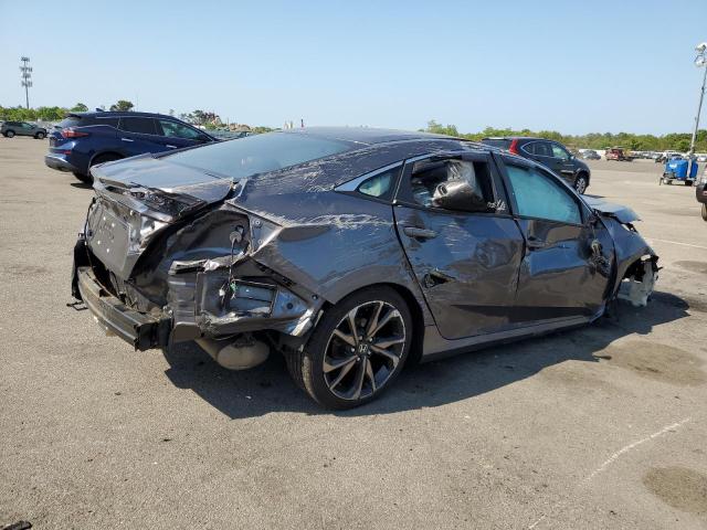 2HGFC2F84KH527453 - 2019 HONDA CIVIC SPORT GRAY photo 3