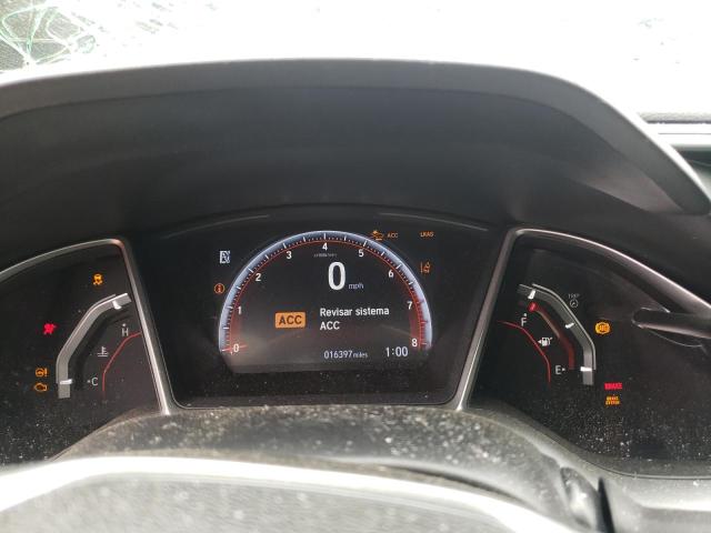 2HGFC2F84KH527453 - 2019 HONDA CIVIC SPORT GRAY photo 9