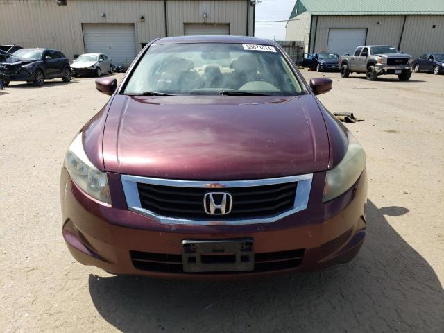 1HGCP26859A042156 - 2009 HONDA ACCORD EXL MAROON photo 5