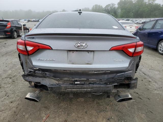 5NPE34AFXHH585692 - 2017 HYUNDAI SONATA SPORT GRAY photo 6