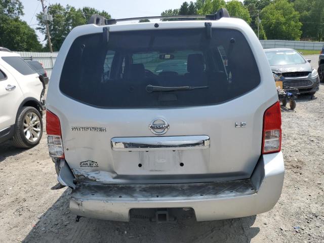 5N1AR1NN0BC628030 - 2011 NISSAN PATHFINDER S SILVER photo 6