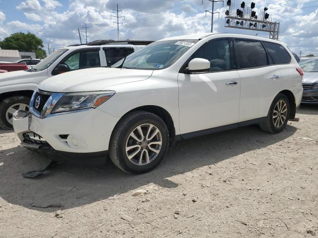 5N1AR2MNXDC652118 - 2013 NISSAN PATHFINDER S WHITE photo 1