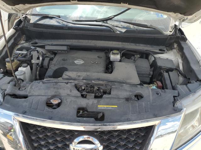 5N1AR2MNXDC652118 - 2013 NISSAN PATHFINDER S WHITE photo 12