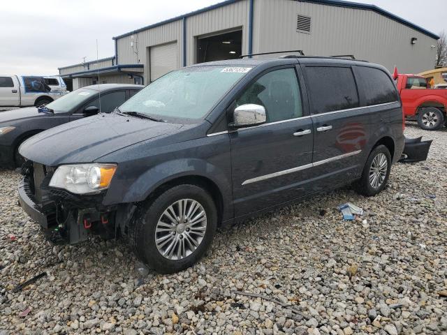 2C4RC1CG5ER329724 - 2014 CHRYSLER TOWN & COU TOURING L GRAY photo 1