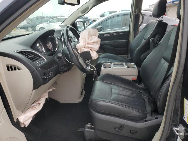 2C4RC1CG5ER329724 - 2014 CHRYSLER TOWN & COU TOURING L GRAY photo 7