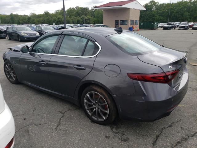 ZARFAEDN5J7575428 - 2018 ALFA ROMEO GIULIA Q4 GRAY photo 2