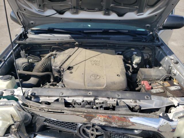 5TFJU4GN2FX090561 - 2015 TOYOTA TACOMA DOUBLE CAB PRERUNNER SILVER photo 11