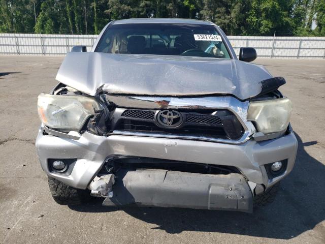 5TFJU4GN2FX090561 - 2015 TOYOTA TACOMA DOUBLE CAB PRERUNNER SILVER photo 5