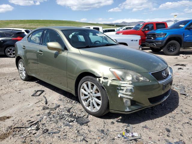 JTHCK262672017166 - 2007 LEXUS IS 250 GREEN photo 4