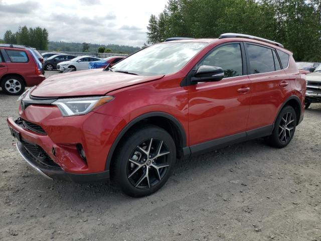 JTMJFREV4GJ056636 - 2016 TOYOTA RAV4 SE RED photo 1