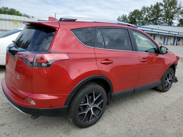 JTMJFREV4GJ056636 - 2016 TOYOTA RAV4 SE RED photo 3