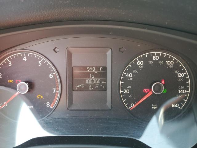 3VW2K7AJ7BM361127 - 2011 VOLKSWAGEN JETTA BASE Argent photo 9