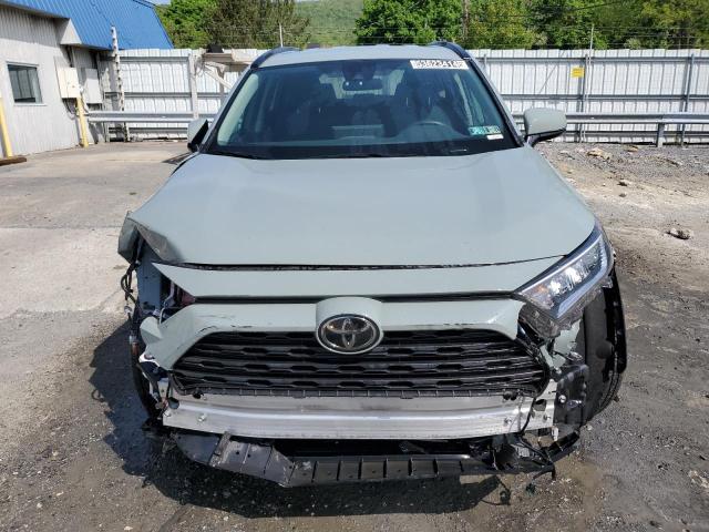 2T3P1RFV4MW206393 - 2021 TOYOTA RAV4 XLE GRAY photo 5