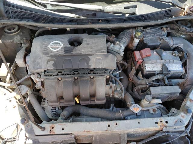 3N1AB7AP4EL679531 - 2014 NISSAN SENTRA S SILVER photo 11