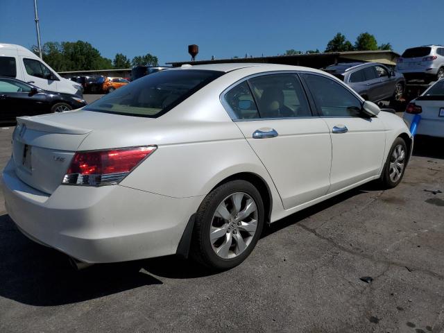 1HGCP36808A006492 - 2008 HONDA ACCORD EXL WHITE photo 3