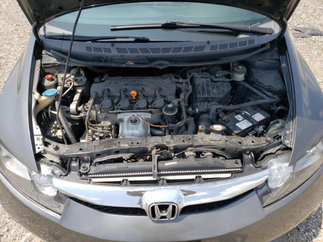 2HGFA16689H335283 - 2009 HONDA CIVIC LX-S Gris photo 11