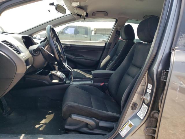 2HGFA16689H335283 - 2009 HONDA CIVIC LX-S Gris photo 7