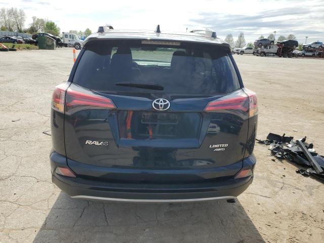 2T3DFREV6HW686156 - 2017 TOYOTA RAV4 LIMITED BLACK photo 6