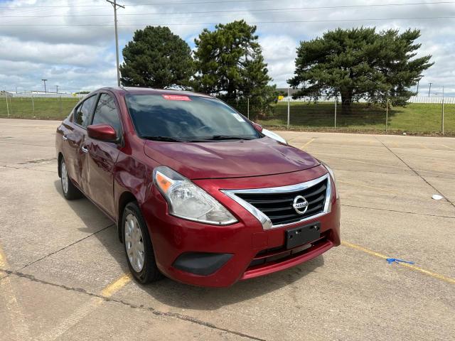 3N1CN7AP2HL887377 - 2017 NISSAN VERSA S MAROON photo 1