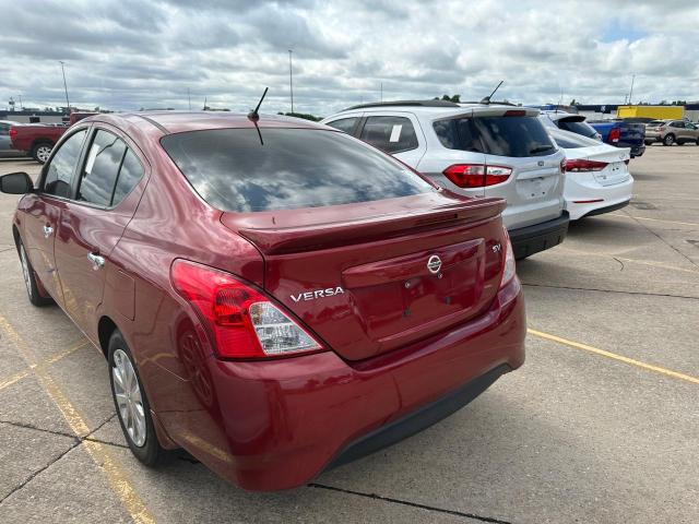 3N1CN7AP2HL887377 - 2017 NISSAN VERSA S MAROON photo 3