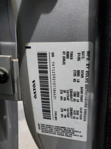 YV1CZ592151184431 - 2005 VOLVO XC90 SILVER photo 13