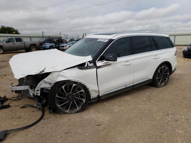 5LM5J7XC6LGL29768 - 2020 LINCOLN AVIATOR RESERVE WHITE photo 1