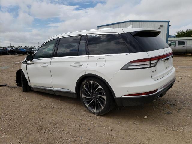 5LM5J7XC6LGL29768 - 2020 LINCOLN AVIATOR RESERVE WHITE photo 2