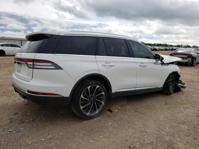 5LM5J7XC6LGL29768 - 2020 LINCOLN AVIATOR RESERVE WHITE photo 3