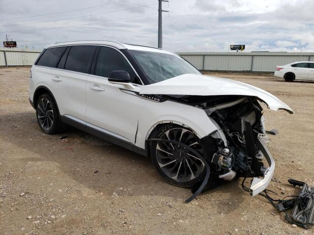 5LM5J7XC6LGL29768 - 2020 LINCOLN AVIATOR RESERVE WHITE photo 4