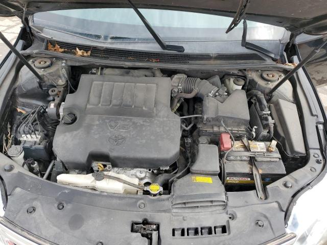 4T1BK1EB7DU016855 - 2013 TOYOTA AVALON BASE BLACK photo 11