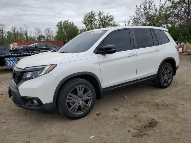 5FNYF8H57MB007146 - 2021 HONDA PASSPORT EXL أبيض صورة 1