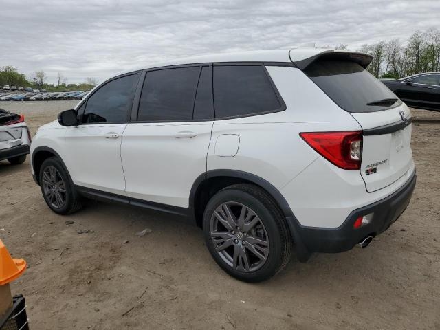 5FNYF8H57MB007146 - 2021 HONDA PASSPORT EXL أبيض صورة 2