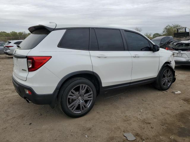 5FNYF8H57MB007146 - 2021 HONDA PASSPORT EXL أبيض صورة 3