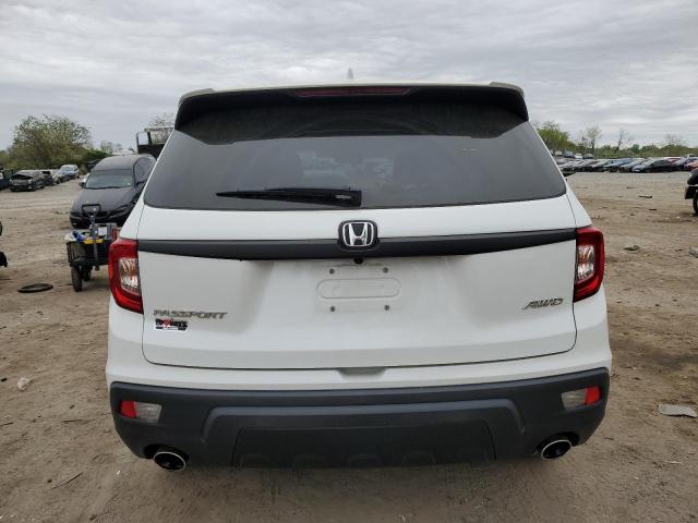 5FNYF8H57MB007146 - 2021 HONDA PASSPORT EXL أبيض صورة 6