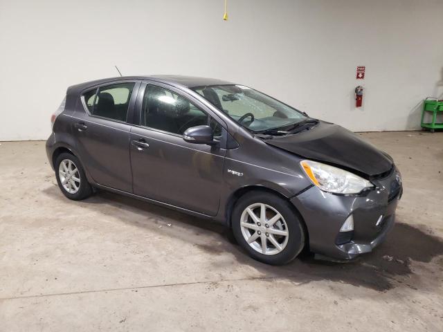 JTDKDTB36D1048611 - 2013 TOYOTA PRIUS C GRAY photo 4