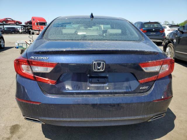 1HGCV2F5XLA010628 - 2020 HONDA ACCORD EXL BLUE photo 6