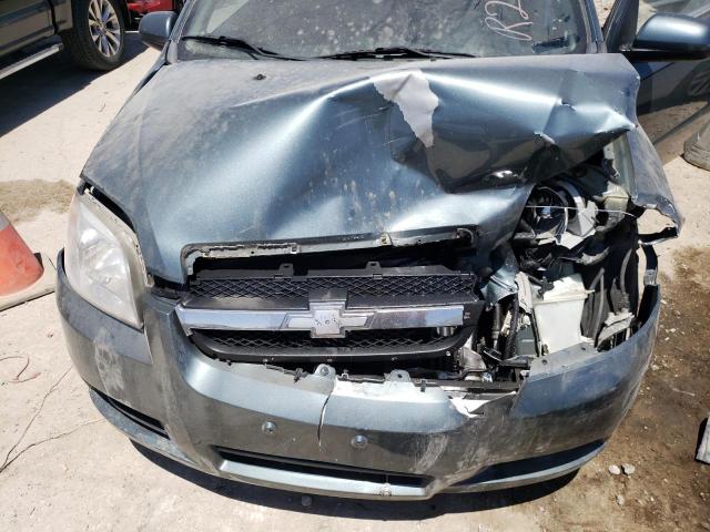 KL1TD5DE9AB052454 - 2010 CHEVROLET AVEO LS 灰色 照片 11