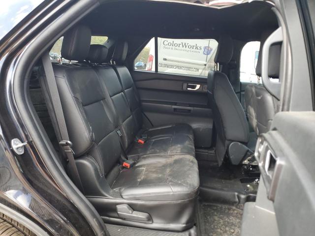 1FM5K8AB4NGC22596 - 2022 FORD EXPLORER POLICE INTERCEPTOR 黑色 照片 11