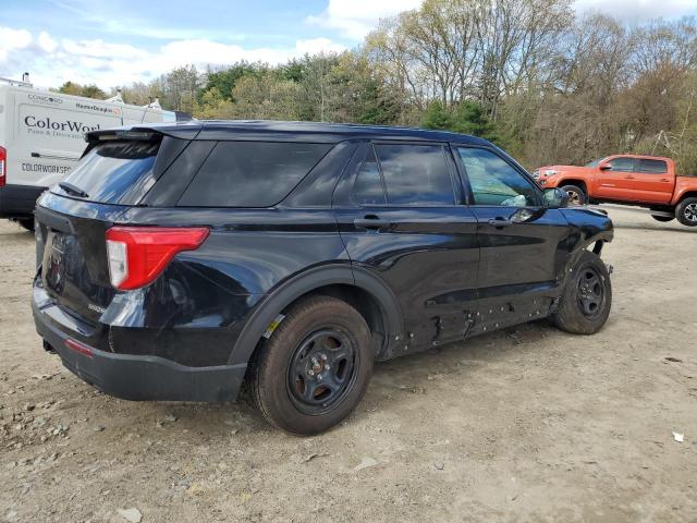 1FM5K8AB4NGC22596 - 2022 FORD EXPLORER POLICE INTERCEPTOR 黑色 照片 3