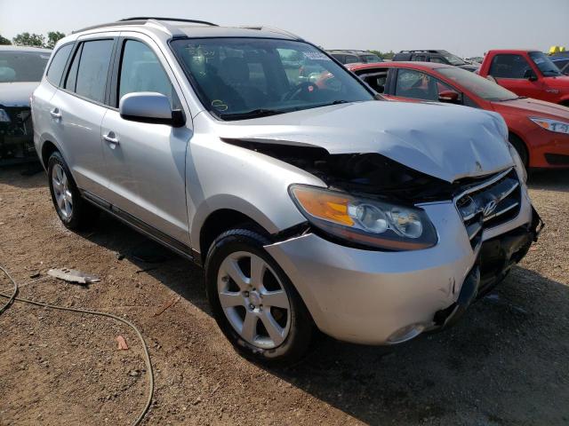 5NMSH73E87H053945 - 2007 HYUNDAI SANTA FE SE SILVER photo 4