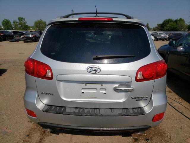 5NMSH73E87H053945 - 2007 HYUNDAI SANTA FE SE SILVER photo 6