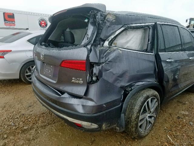 5FNYF6H02HB071044 - 2017 HONDA PILOT ELITE  photo 9