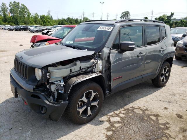 ZACNJDC11MPN34037 - 2021 JEEP RENEGADE TRAILHAWK GRAY photo 1