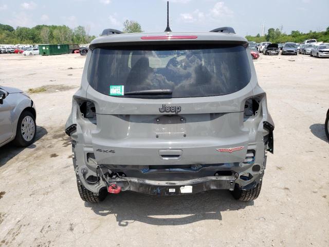 ZACNJDC11MPN34037 - 2021 JEEP RENEGADE TRAILHAWK GRAY photo 6