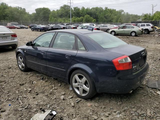 WAULC68E55A067943 - 2005 AUDI A4 1.8T QUATTRO BLUE photo 2