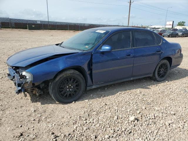 2G1WF52K749394041 - 2004 CHEVROLET IMPALA BLUE photo 1