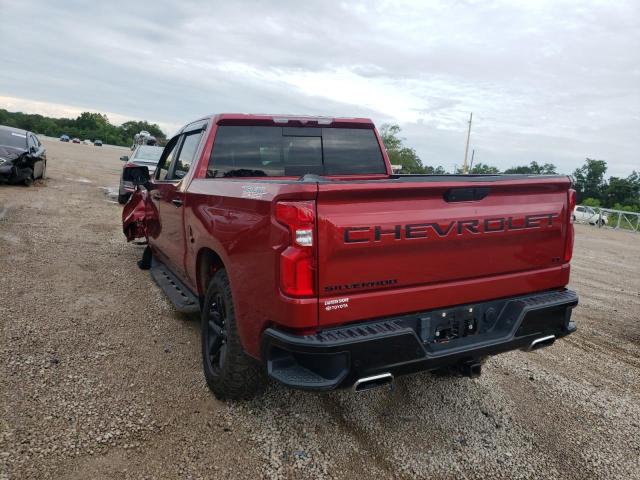 1GCPYFED9LZ146581 - 2020 CHEVROLET SILVERADO K1500 LT TRAIL BOSS RED photo 3